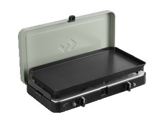 Réchaud portable à gaz 2 brûleurs avec Plancha Cadac 2 Cook 3 Pro