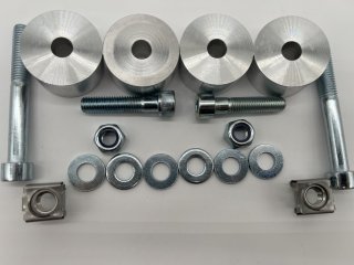 Kit rallonge 25/50mm pour écubier de treuil N4-Offroad