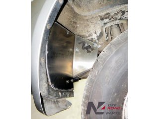 Ski de protection de bonbonne de climatisation arrière en aluminium de 5mm pour Mitsubishi Pajero III et IV 5portes N4-Offroad
