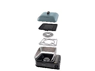 Barbecue à gaz compact et léger Cadac Van Cook FFD Combo
