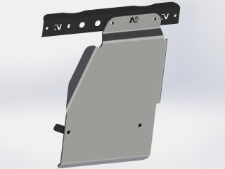 Ski de protection boîte de transfert en aluminium de 8mm pour Mazda BT50 et Ford Ranger II 2006-2011 N4-Offroad