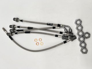 Kit durites de Frein aviation en inox KDJ9 KZJ9