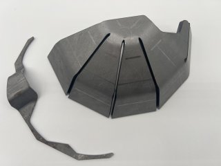 Coquille de protection de nez de pont avant en acier de 6mm à souder pour Toyota Land Cruiser N4-Offroad