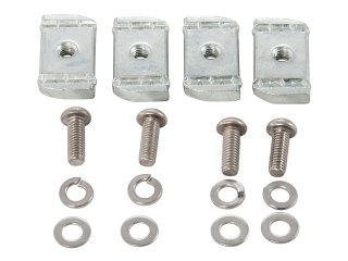 Kit fixation système Rotopax sur galerie Pioneer Rhino Rack