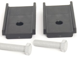 Kit 2 cales d'épaisseur 10 mm pour barre de toit Heavy Duty Rhino Rack