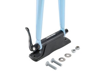 The Claw (Fork Mounted Bike Rack)- Suitable for Tub Trays Trailers & Vans Rhino Rack