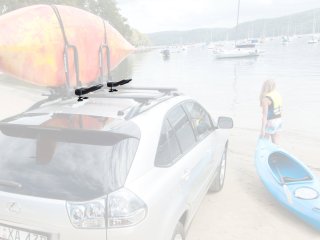 Folding J Style Kayak Carrier Extension Rhino Rack