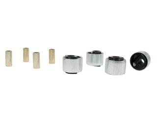 Kit de 4 silent blocs excentriques 2.5° polyuréthane souple HDJ80 KZJ70 HZJ78 Patrol GR Y60 Y61