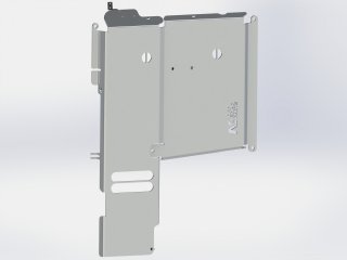Ski de protection en aluminium de 8mm boîte de tranfert et réservoir pour Jeep Wrangler JL 2.0L Essence 3 portes N4-Offroad