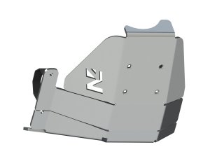 Ski de protection de nez de pont arrière en aluminium de 10mm pour Iveco Daily 3 4x4 phase 2 après 2019-2023 N4-Offroad