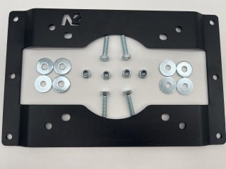 Kit support spécifique de fixation pour boitier relais de treuil Warn VR Evo Zeon Tabor N4-Offroad