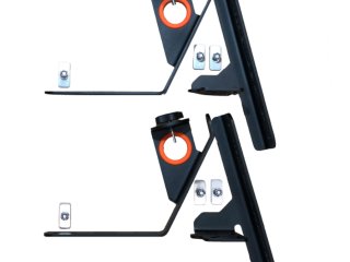 Support incliné de Maxtrax sur galerie - comprend aussi support de pelle
