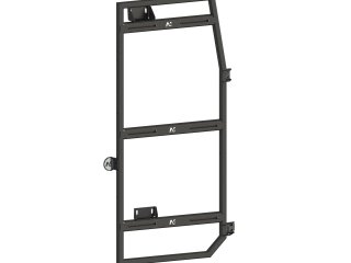 Porte tout en aluminium sur porte arrière droite pour Mercedes Sprinter W907 N4-Offroad