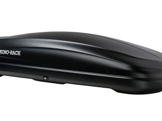 MasterFit Roof Box 410L (Black) Rhino Rack