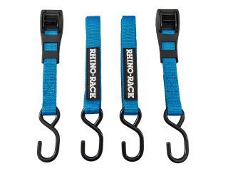 Paire sangles à came bleue 3m avec crochets Rhino Rack
