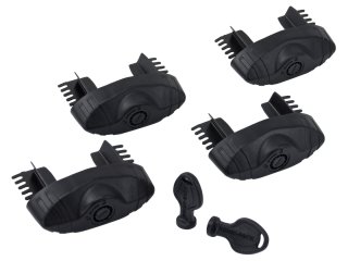 Kit de 4 embouts verrouillable de barre de toit Vortex Secure Core Rhino Rack