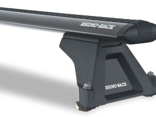 Kit 3 barres de toit noire 1800mm Vortex avec pieds RLTF