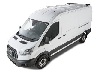 Kit 1 barre de toit noire 1800mm Vortex avec pieds RLTP Ford Transit 2014-