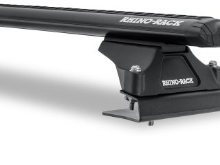 Kit 3 barres de toit noire 1800mm Vortex avec pieds RLTP Ford Transit 2014-