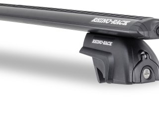 Kit 2 barres de toit noire Vortex 1370mm avec pieds SX