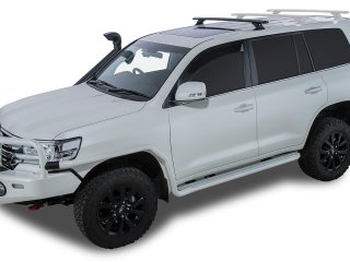 Kit 1 barre de toit noire avant 1370mm Vortex RCH Toyota Land Cruiser série 200 2007-2021