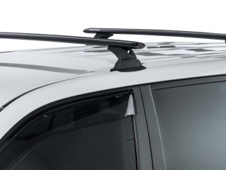 Kit 2 barres de toit noire Vortex 1370mmRCH Infiniti QX80 / Nissan Patrol Y62 2014-