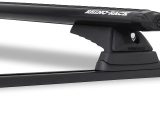 Kit 2 barres de toit noire Vortex 1065mm RCL Trackmount