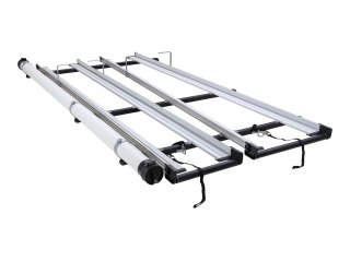 Système de porte-échelle double CSL 3 0 m avec conduit Volkswagen Transporter T6 2015-