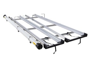 Système de porte-échelle double CSL 3 0 m avec conduit Volkswagen Transporter T5 2004-2015