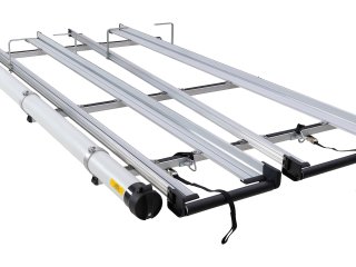 Système de porte-échelle double CSL 3 0 m avec conduit Volkswagen Transporter T5 2004-2015