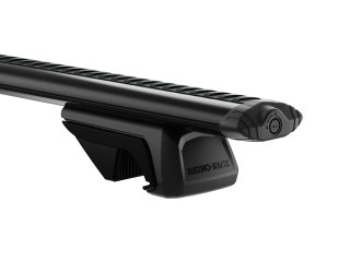 Kit 2 barres de toit noire Vortex 1065mm avec pieds RX