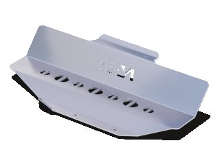 Ski protection silencieux échappement aluminium 6mm Dacia Duster 4x4 2024+ N4-Offroad