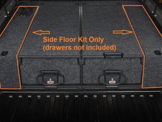 Habillages latéraux tiroirs ARB Hilux Revo Double Cabine