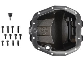 DIFF COVER JL RUBICON FRONT BLACK