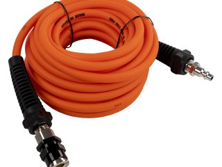 AIR HOSE US STD(M) US STD(F) V2 ORANGE 7M 150 PSI HIGH TEMP
