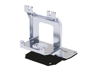 Platine treuil intégrée pare-chocs d'origine Dacia Duster 2 phase II 09/21+