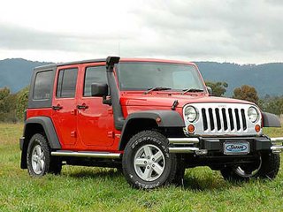 Snorkel Safari Jeep Wrangler JK 2 8CRD et 3 8L V6 essence
