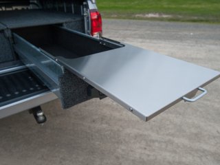 ARB - Tablette Inox Coulissante pour Tiroir RD1045 - Dim 499x472x19mm