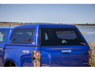 Hard top ARB Classic Plus Smooth avec vitres latérales relevables pour Isuzu DMax Double Cab 2020+