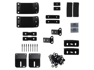 Kit de montage arrière pour barre de toit ARB pour hard top Classic / Classic Plus Toyota Hilux Revo Double Cab / Extra Cab 2016-2025