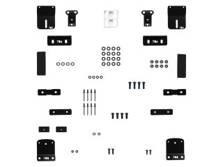 Kit de montage arrière ARB pour barre de toit sur hard top Classic Mitsubishi L200 Double Cab 2015-2023