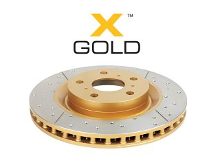 Disque frein avant rainuré percé DBA Toyota Land Cruiser VJA300 GDJ250