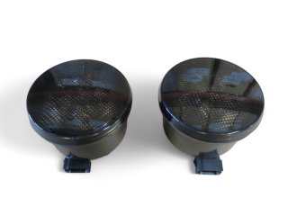 Feux clignotants fumés leds de calandre pour Jeep Wrangler JK - la paire