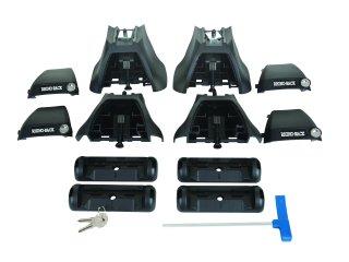 Kit 2 barres de toit Rhino Rack Sportz 1260mm Volvo S60 2001-2009