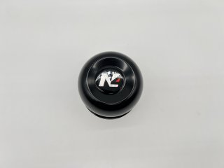Cache moyeu fermé acier noir pour jantes acier avec centrage 110mm N4-Offroad