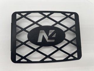Grille de protection en aluminium pour tête de snorkel Safari avec grille démontable N4-Offroad