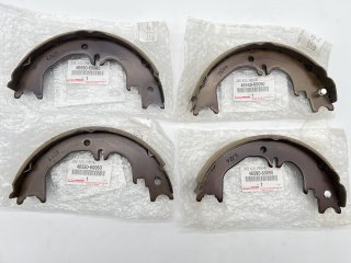 Kit de 4 mâchoires de frein arrière pour Land Cruiser HDJ80 24S HDJ100 avec disques Ø336mm