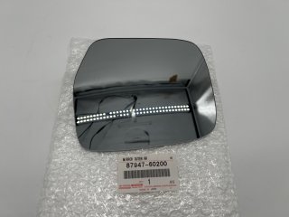 Glace de rétroviseur extérieur gauche conducteur HDJ80