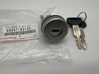 Ensemble neiman barillet avec 2 clefs BJ7 KZJ7 HZJ7