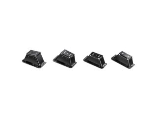 Kit de montage pour barres de toit ARB pour hard top Ascent Ford Ranger / Raptor Double Cab T9 2022+